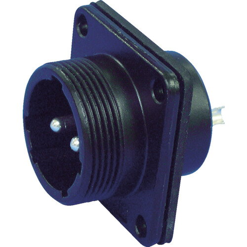 七星科学研究所 防水メタルコネクタ NJW-20シリーズ 3極 RM (1個) 品番：NJW-203-RM