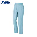 XEBEC ジーベック 作業服 作業着 ユニフォーム レディススラックス1485-43-11 ブルーグレー (1着) 品番:1485-43-11