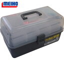 明邦化学工業 MEIHO 樹脂製工具箱 フィットボックスNO.3030 (1個) 品番:NO3030-GY