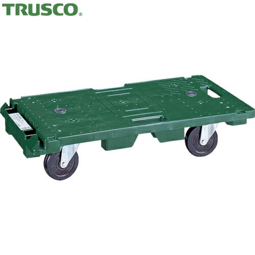 トラスコ 平台車 TRUSCO マルチキャリー連結くん 680×390 ゴム車輪 (1台) 品番：M