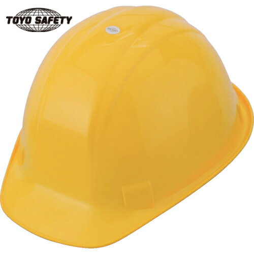 トーヨーセフティ(TOYO) ヘルメット Sサイズ うす黄 (1個) 品番：NO.170SF-OT-Y