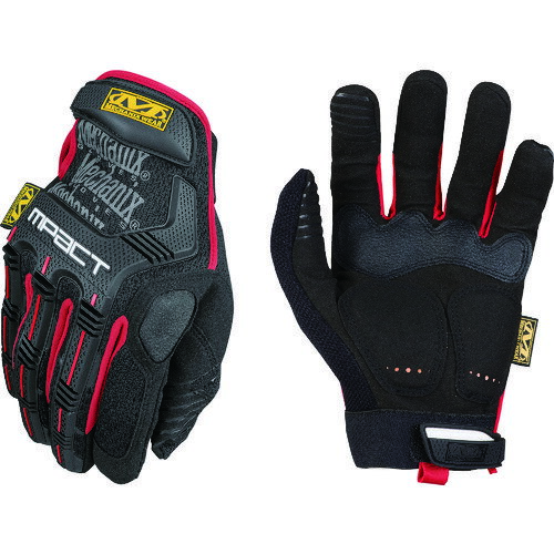 MECHANIX メカニクスウェア 作業手袋 防振手袋 M-Pact ブラック/レッド XL (1双