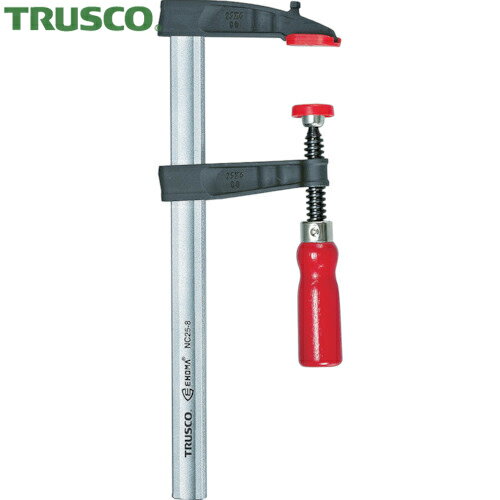 トラスコ TRUSCO エホマクランプ （木工用）最大口開600mm×深さ80mm (1丁) 品番：NC60-8