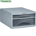 トラスコ TRUSCO プラスチックレターケース A4浅型1段 深型1段 間口277mm 奥行351mm 高さ160mm (1台) 品番:PA4-SW2