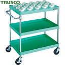トラスコ TRUSCO ツールワゴン フェニックスワゴン 750X500XH880 HSK40A ヤンググリーン (1台) 品番:PEW-TL972F-YG