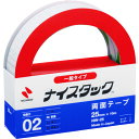 ニチバン 両面テープ ナイスタックNW-25 25mmX10m (1巻) 品番:NW-25