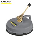 ケルヒャー KARCHER 高圧洗浄機用アクセサリー サーフェスクリーナー FR 30 P Φ300mm プラスチック製(2.642-997.0) (1個) 品...