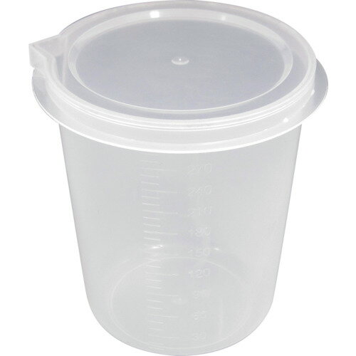 ヨトリヤマ 計量カップ（フタ付）300cc (130 ) (1個) 品番：12015