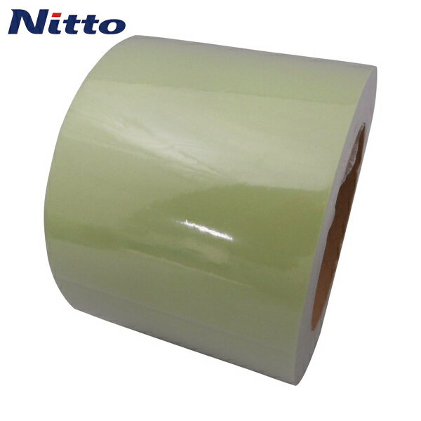 日東エルマテ オーバーコートテープ 75mm×10m 透明 (1巻) 品番:OC-75