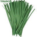 トラスコ TRUSCO 園芸用ペーパータイ 幅4mm×長さ100mm 緑 100本入 (1袋) 品番:PVT100-100