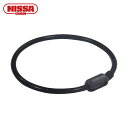 ニッサチェイン シリコンリング 黒 100mm 1PK=1個入り (1個) 品番:P-1768