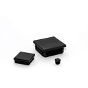 SDC 樹脂キャップ プロテクトパーツ「四角パイプインサート」 (1袋(PK)=50個入) (1袋) 品番:PI11593