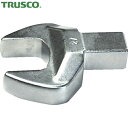 トラスコ TRUSCO オープンヘッド 二面寸法27mm 取付サイズ14×18mm (1個) 品番:OE27-1418