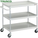 トラスコ TRUSCO ツールワゴン フェニックスワゴン 抗ウィルスハンドル 省音 900X600XH880 3段 ホワイト (1台) 品番:PEW-993A-...