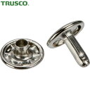 トラスコ TRUSCO ハトメ 特大カシメ スチール ニッケルメッキ 13mm 20組入 (ブリスターパック入) (1Pk) 品番:P-THP-TCN