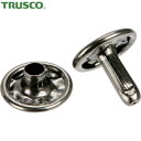 トラスコ TRUSCO ハトメ 特大カシメ スチール 黒ニッケルメッキ 13mm 20組入 (ブリスターパック入) (1Pk) 品番:P-THP-TCBN