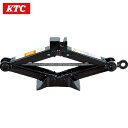 KTC 京都機械工具 パンタグラフジャッキ ストローク260mm 全長380mm (1台) 品番:PJ-06