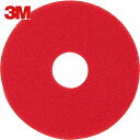 3M スリーエム レッドバッファーパッド 赤 380×82mm (5枚入) (1箱) 品番:RED 380X82