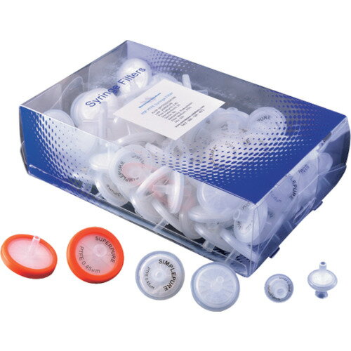 大阪ケミカル MSシリンジフィルター PTFE（疎水性）（100個入） サイズ30mm (1箱) 品番：PTFE030045