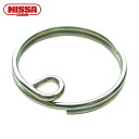 ニッサチェイン ニッケルQリング 0.8×8mm (8個入) (1Pk) 品番:P-10115