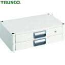 トラスコ TRUSCO ツールワゴン フェニックスワゴン 2段引出 750X500 ホワイト (1台) 品番:PEW-75X-W