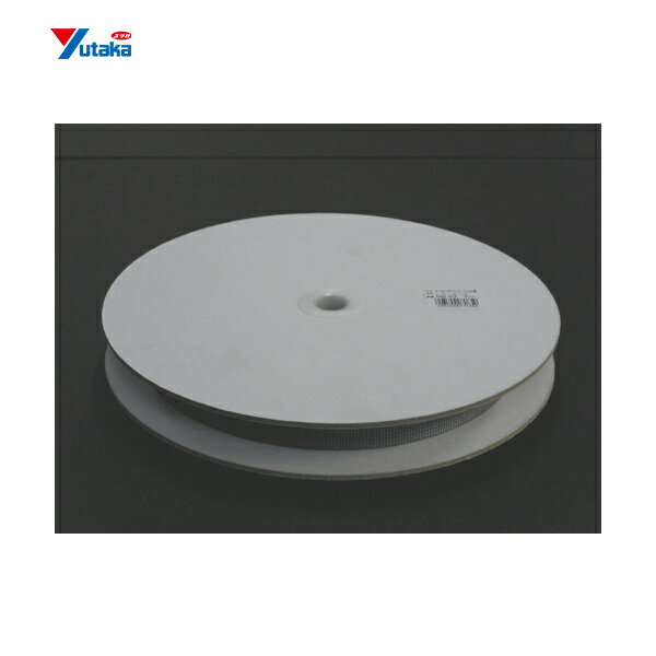 ユタカメイク ベルト ナイロン平ベルトドラム巻 グレー 1.5t×25mm×25m (1巻) 品番：PFAD-315