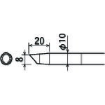太洋電機産業 goot グット 替こて先 8C型 PX-401用 (1個) 品番：PX-40RT-8C