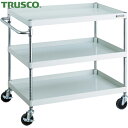 トラスコ TRUSCO ツールワゴン フェニックスワゴン 省音 900X600 S付 ホワイト (1台) 品番:PEW-993-B-W