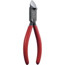 KEIBA ケイバ プラスチック用斜めニッパー 35度タイプ(刃先:スタンダード)150 (1丁) 品番:PL-766