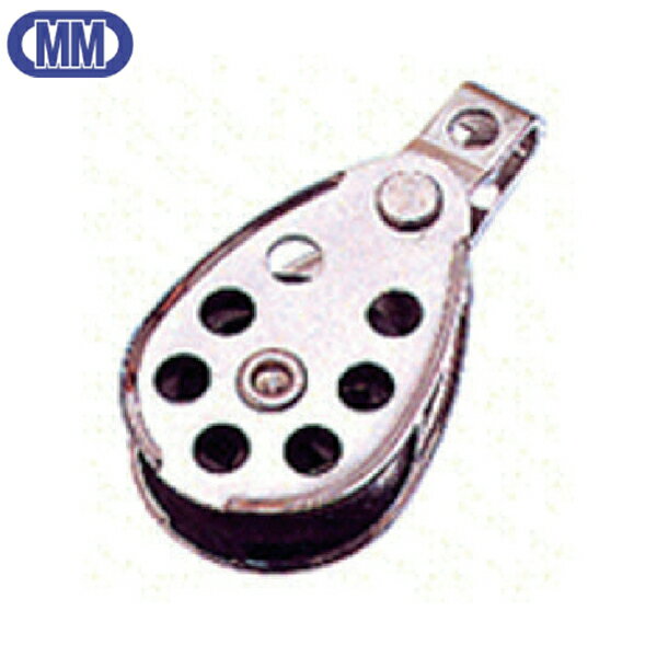 水本 プーリーブロック 使用ロープ径8〜10mm (1個) 品番：PB-35