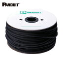 パンドウイット PANDUIT ネットチューブ 標準タイプ 黒 (1巻) 品番:SE25P-MR0(4)