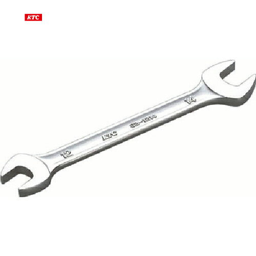 KTC 京都機械工具 売れ筋 軽量でしなりに強い プロ用 スパナ 二面幅14mm×17mm (1本) 品番：S2-1417-F