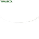トラスコ TRUSCO オールステンレスカットワイヤ 2.0ΦX300mm 両端アイ加工 (1本) 品番:SCW200-30