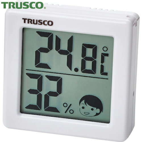 TRUSCO(トラスコ) 小さい温湿度計 (1個) 品番：SDTH-55