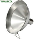 トラスコ TRUSCO ステンレス一斗缶用ロート 上径φ155×下径φ27×全長105 足長28 (1個) 品番:SRT1T155