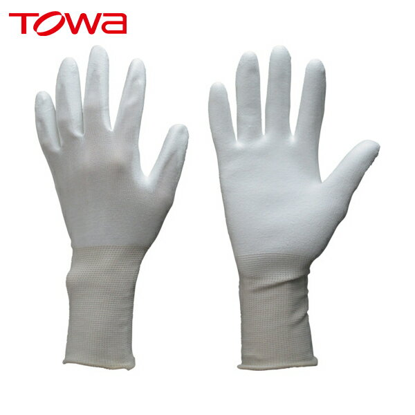 東和 トワロン 作業手袋 ウレタン背抜き手袋 クリーン背抜きDX L (1双) 品番:101-L 作業用手袋 すべり止め ウレタン 背抜き 手袋