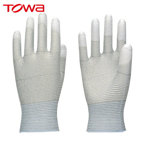 東和 トワロン 作業手袋 静電気防止手袋 静電気対策手袋 エレポイント M (1双) 品番:130-M