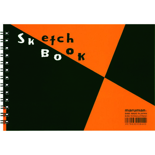 マルマン 文房具 ノート B6E スケッチブック 図案印刷シリーズ (1冊) 品番:S160
