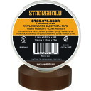 ストロングホールド StrongHoldビニールテープ 耐熱・耐寒・難燃 プロ仕様グレード 茶 幅19.1mm 長さ20m ST35-075-66BR (1巻)...