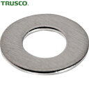 トラスコ TRUSCO 平ワッシャー JIS ステンレス M4 1300個入 ヘキサゴンパック (1缶) 品番:S122-0004