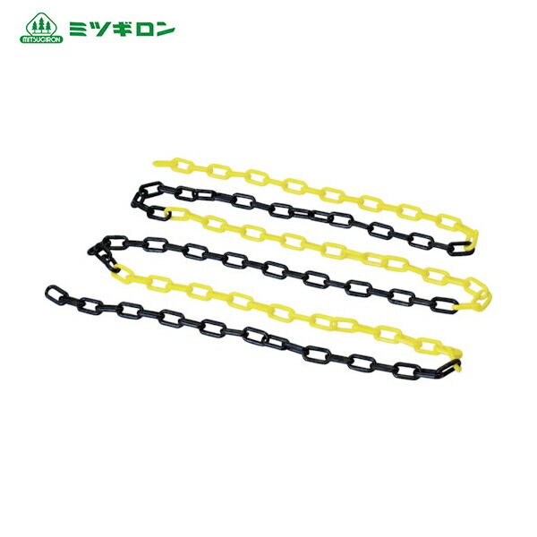 ミツギロン プラチェーン6mm3mカット黄黒 SF-65-YB (1本) 品番：SF-65-YB