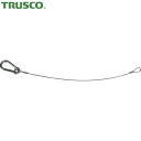 トラスコ TRUSCO オールステンレスワイヤカットロープ両端ワッパ+片側スナップフック付 3.0Φ×300mm (1本) 品番:SCWSF300-30