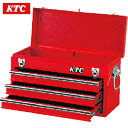 KTC 京都機械工具 チェスト(3段3引出し)ソリッドレッド (1個) 品番:SKX0213