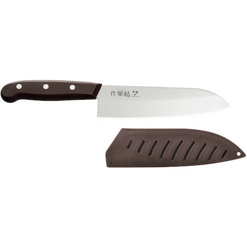 下村工業 包丁 作楽結 サヤ付き万能包丁 (1丁) 品番：SKU-201