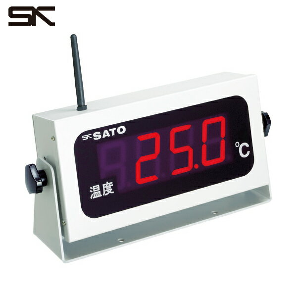 佐藤 コードレス温度表示器(8101-00) (1個) 品番：SK-M350R-T