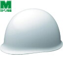 ミドリ安全 つば無しヘルメット PE製ヘルメット(MPタイプ) ホワイト (1個) 品番:SC-MPERA-W