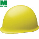 ミドリ安全 つば無しヘルメット PE製ヘルメット(MPタイプ) イエロー (1個) 品番:SC-MPERA-Y