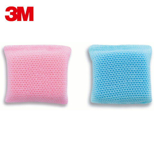 3M スリーエム スポンジ スコッチ・ブライトシンク・洗面台用クリーナー ブルー／ピンク（2個入） (1Pk) 品番：SNK-2K