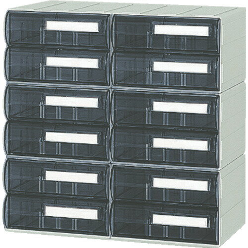 サカセ 小型パーツケース ビジネスカセッター Sタイプ S232×6個セット品 (1台) 品番：S-S232