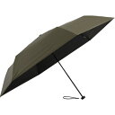 mabu 雨具 傘 ワイドライトUVミニ65遮光 カーキ (1本) 品番:SMV-41833